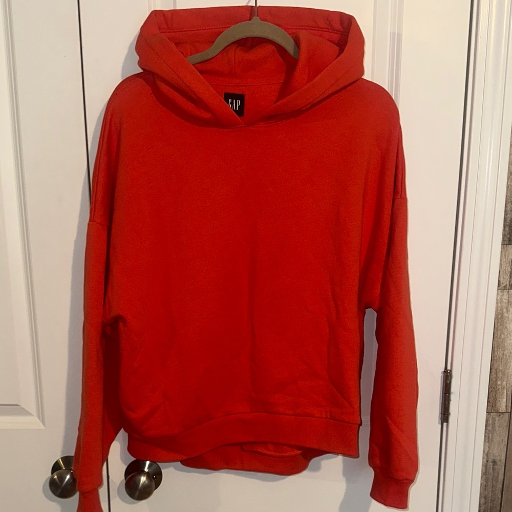 GAP Vibrant Red Pullover Hoodie